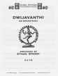 Dwijavanthi SATB choral sheet music cover